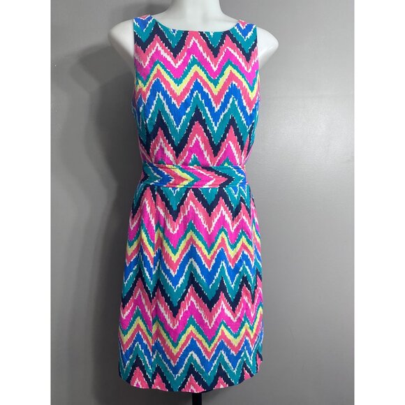 Lilly Pulitzer Sherlyn Dress Sleeveless Hearts A Flutter 2 - Picture 2 of 9